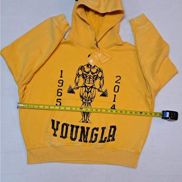 YoungLA x Gold's Gym - 5152 - Golds Gym New Age Pullover  Hoodie - SIZE SMALL - Picture 8 of 11